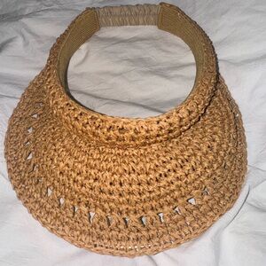 Chic Straw Visor Hat